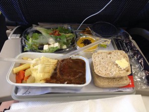 mad på fly